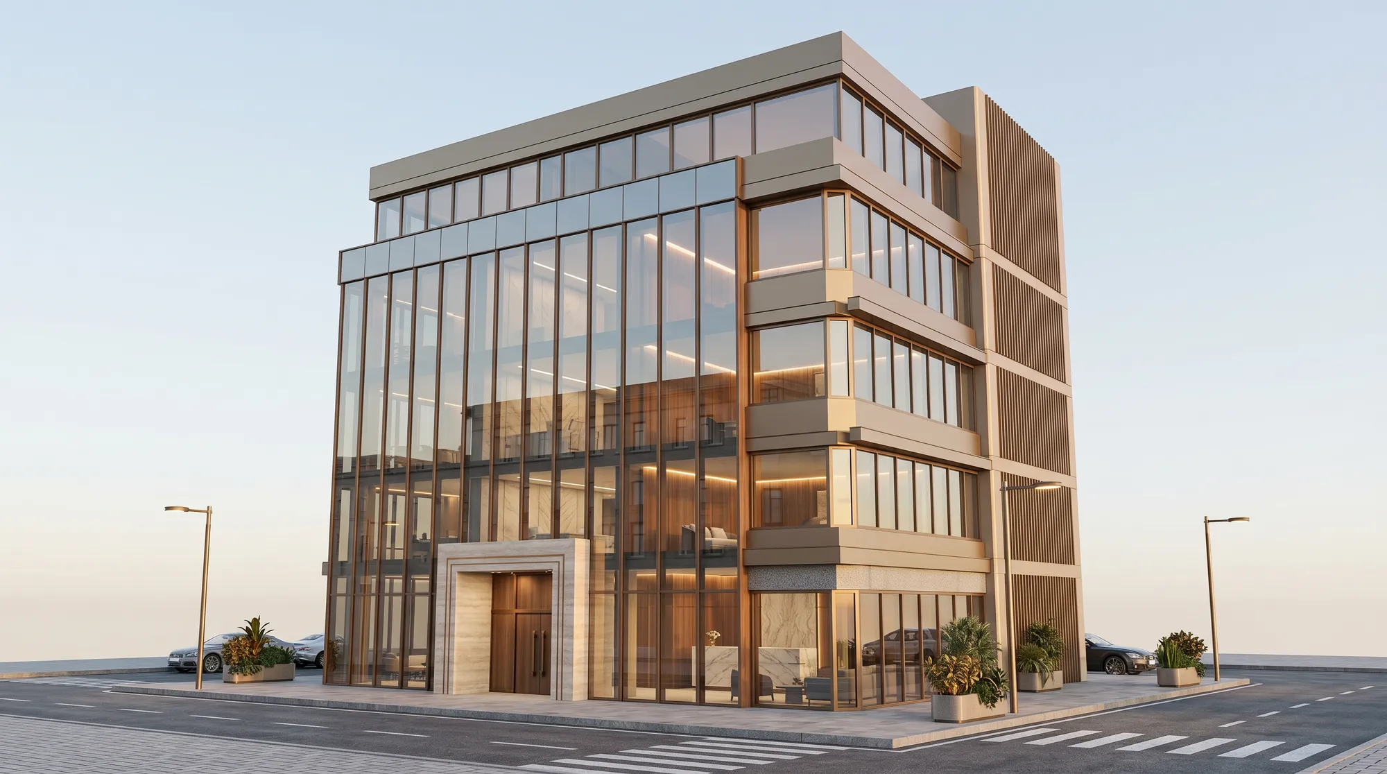 A building rendered with Airender