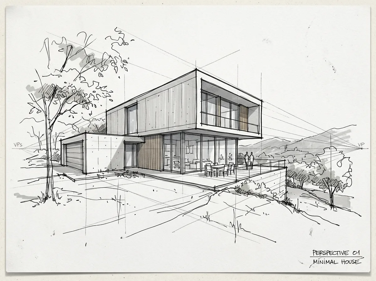 Residential exterior, Minimalist — input